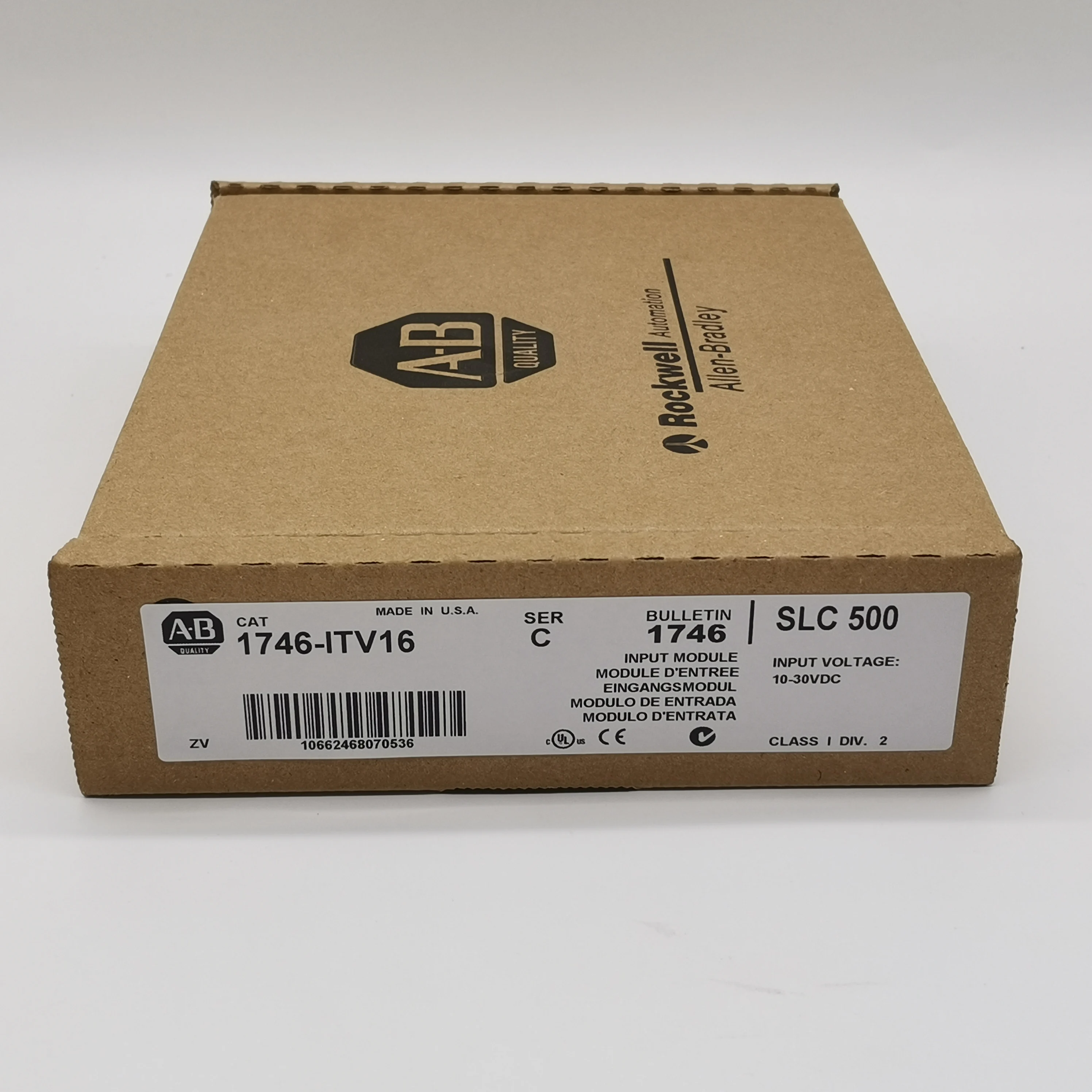1746-ITV16 SLC 500 16 Ch быстрый ответ DC Источник входного модуля 24V DC 1746-ITV16