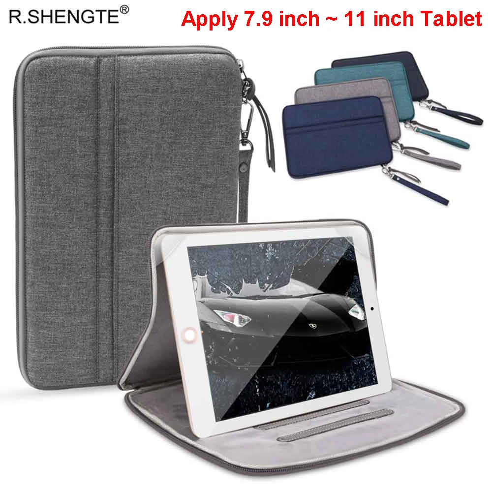 Портативный чехол с подставкой для iPad 9 7 2018 2017 Air 2 1 Pro 10 2019 5 11 дюймов ударопрочная