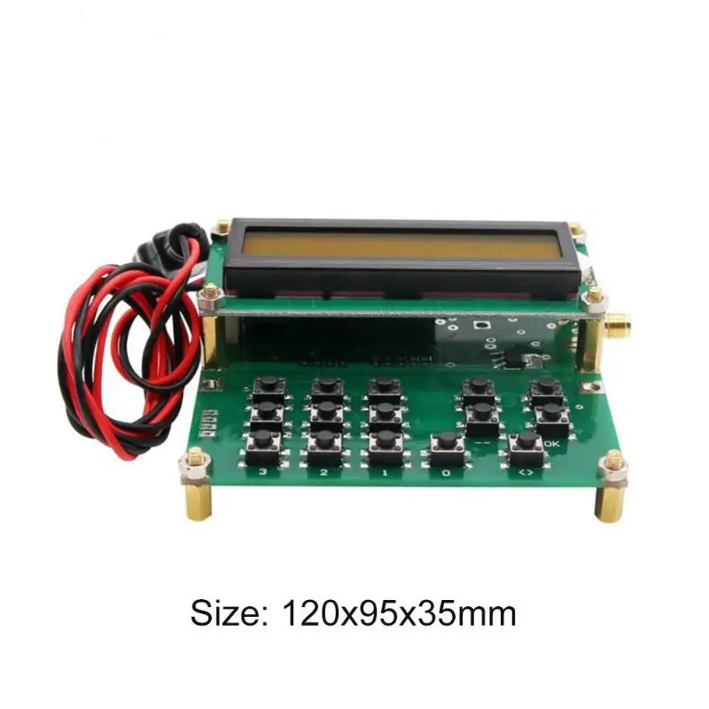 Цифровой lcd Регулируемый pwm генератор сигналов рабочий цикл модуль частоты импульса синусоидальный квадратный треугольник DIY Kit