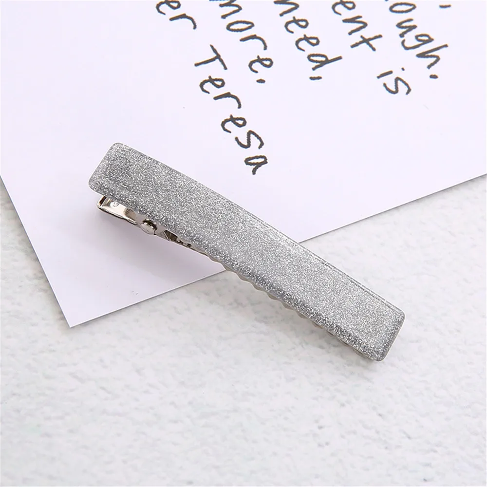 silver Новые модные женские заколки для волос из ацетата заколка в виде геометрических фигур заколки для волос аксессуары для укладки волос - Цвет: silver