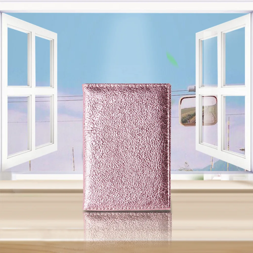 Яркий Держатель для паспорта из искусственной кожи сумки карт защита