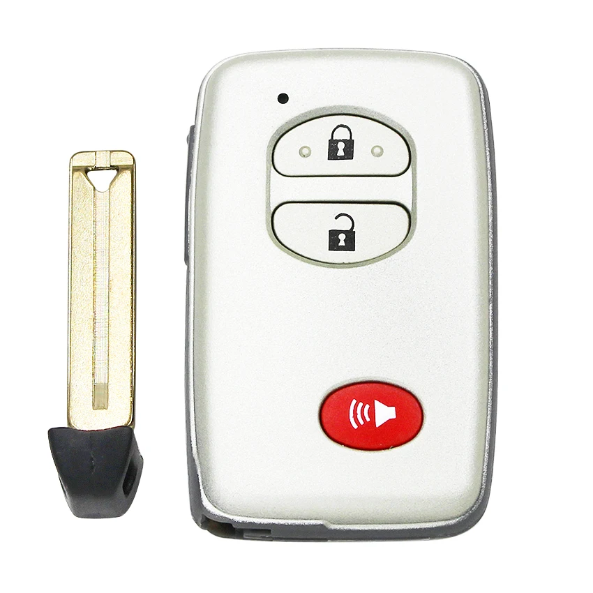 Замена 2/3/4 кнопка дистанционного ключа чехол Брелок для Toyota Land Cruiser Prado 2010 2015 с