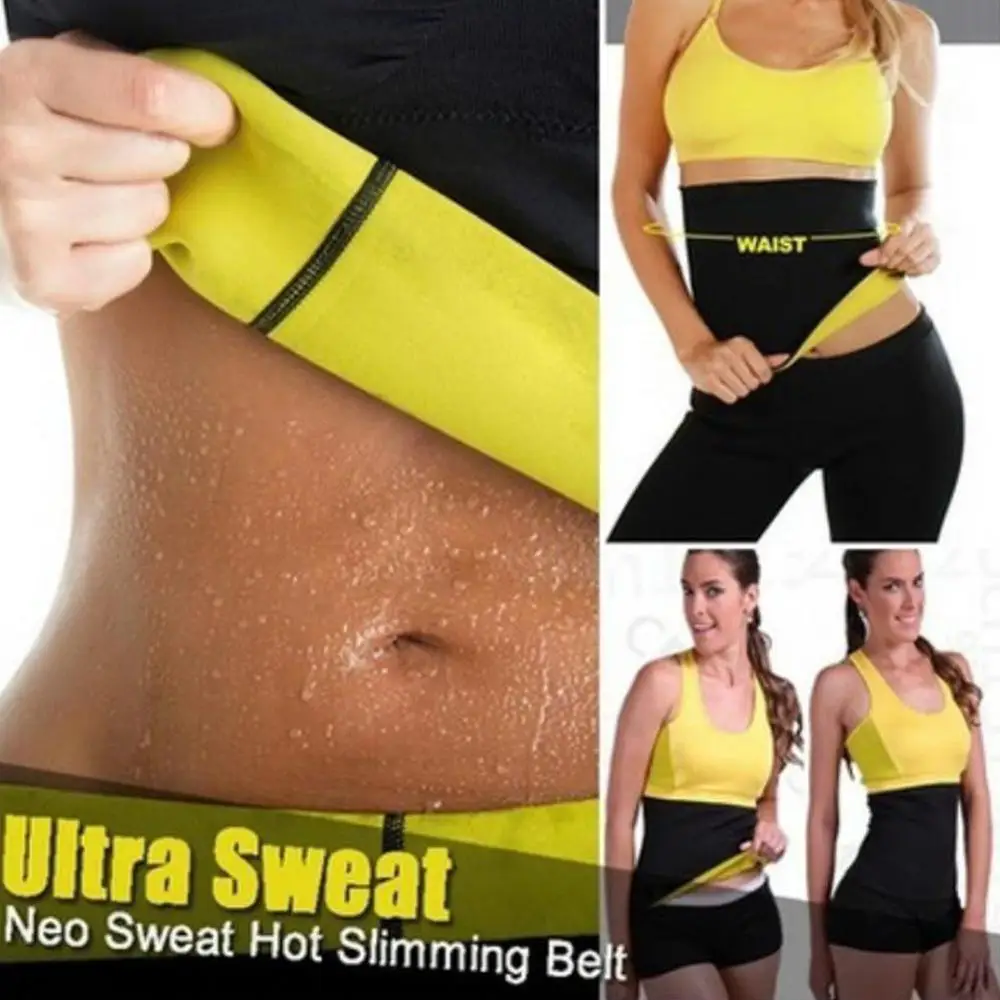 Yellow Waist Sports Belt Fat Burning Belt Sports Men Women Slimming Waist Band Trainer Sweat Corset Shaperwear waist trainer waist support belt weightlifting belt waist shaping belt weightlifting waist guard waist trainer belt weightlifting waist belt women waist shaper