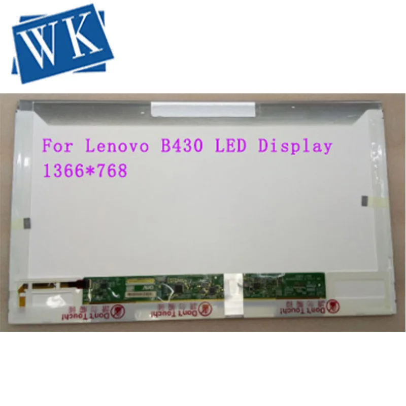Светодиодный дисплей для Lenovo B430 Матрица ноутбука 14 0 дюйма 40Pin 1366X768 сменный