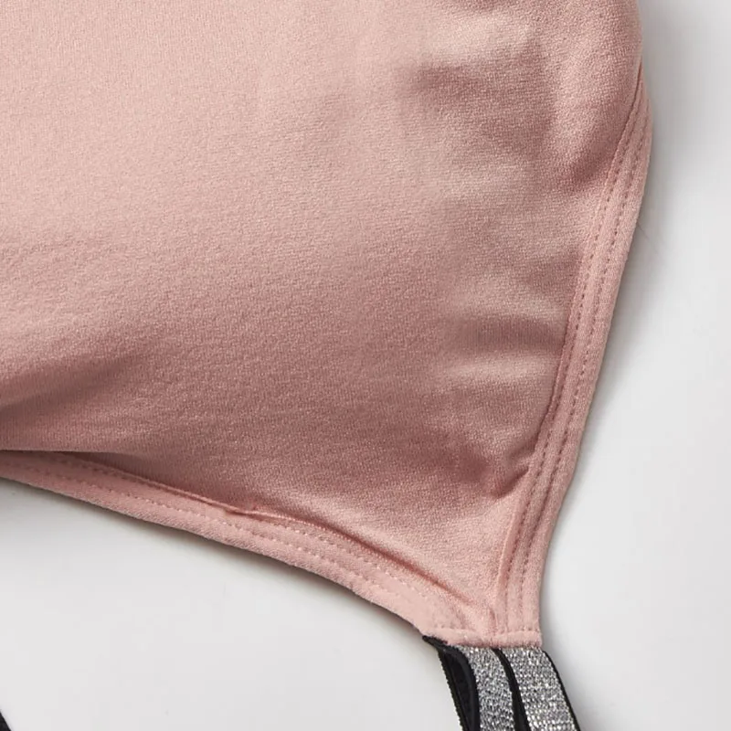 Camisoles Women New Silver Slim One-piece With Chest Pad Camisoles Bottoming Female Underwear 1