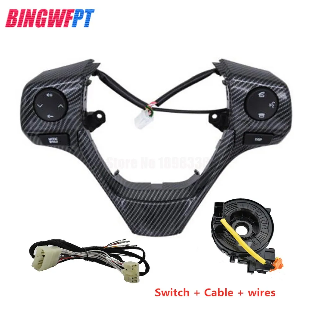 Переключатель рулевого колеса Аудио Bluetooth управления 84250-02560 для TOYOTA RAV4 Corolla
