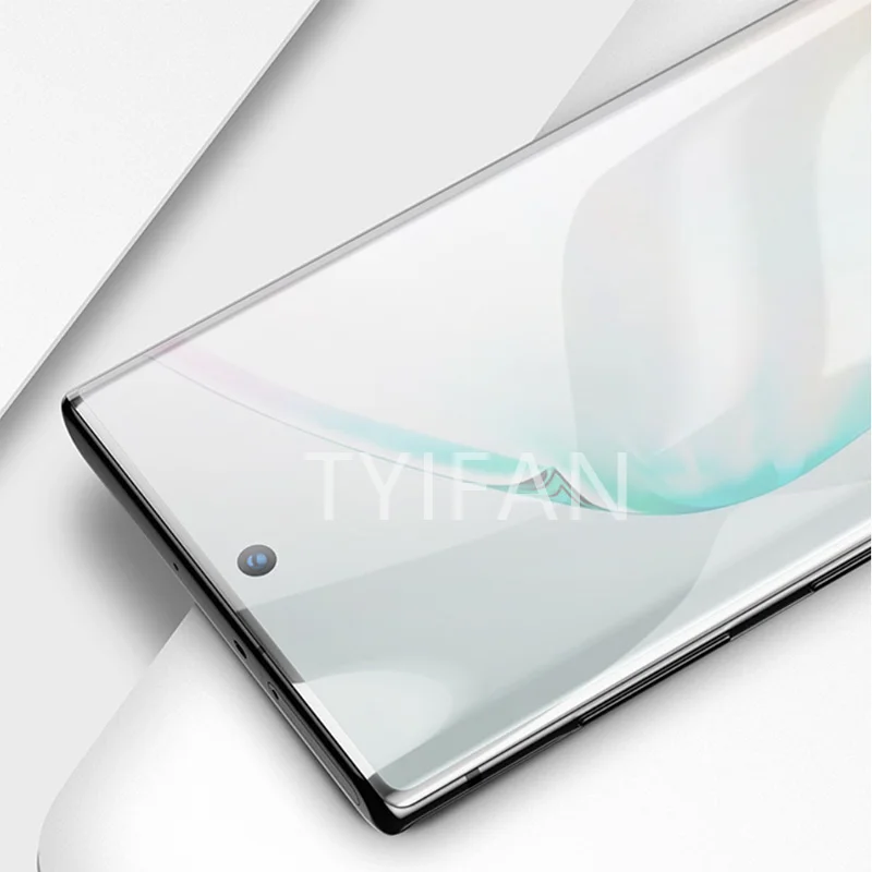 Чехол для телефона из закаленного стекла для samsung note 10 plus pro, защитный чехол, аксессуары для galaxy note10 not10 10pro coque
