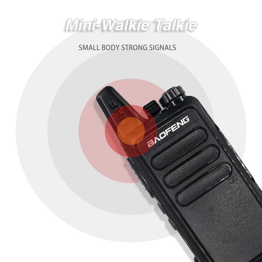 Baofeng BF-R5 мини рация UHF трансивер 400-470 МГц WLN KD-C1 портативный CB Ham Радио KDC1 удобный двухстороннее радио USB зарядка