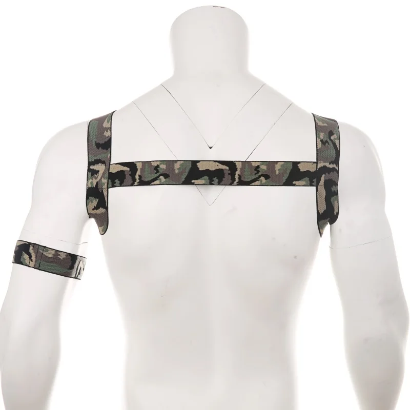 Cosplay&ware Sexy Lingerie Costume Men Hollow Out Harness Belt Body Chest Elastic Muscle Strap Male Exotic Performance Clubwear With Arm Band -Zentai shop online Heceb27b7069d4020a04ea0c1fc6297d8M.jpg