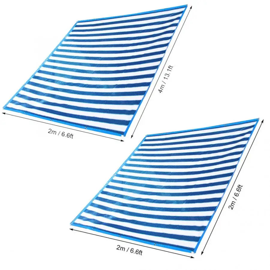 Thicken Covered Edge Shade Cloth Sunshade Cover Balcony Yard Sunlight Protection Garden Patio Pool Shade Sail Awning Shade Cloth