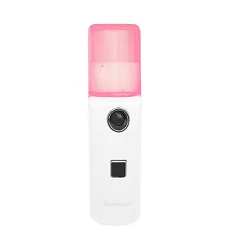 

Mini Cosmetic Face Evaporating Instrument Usb Charging Nano Spray Water Tank Mini Steamed Face Humidifier Portable Size