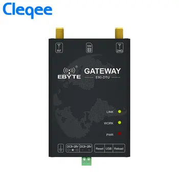

Cleqee-2 E90-DTU(400SL30-4G) 10km 4G Wireless Transceiver RS232/RS4845 433mhz Lora Modem Modules IOT Solutions 4G LTE DTU