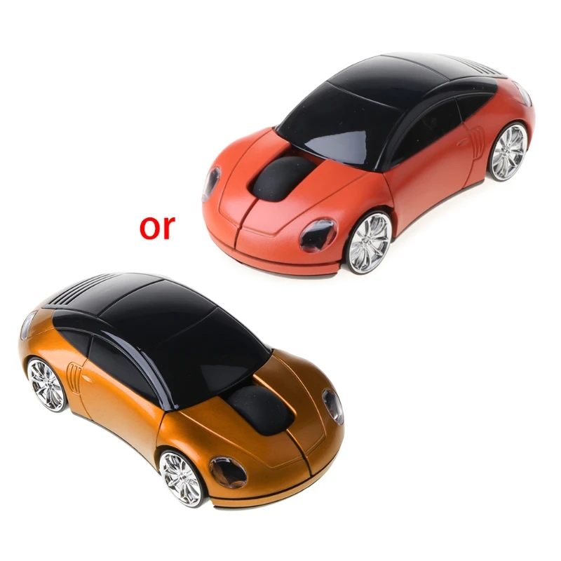 2.4G 1600DPI Wireless Mouse USB Receiver LED Light Car Shape Optical wireless mouse