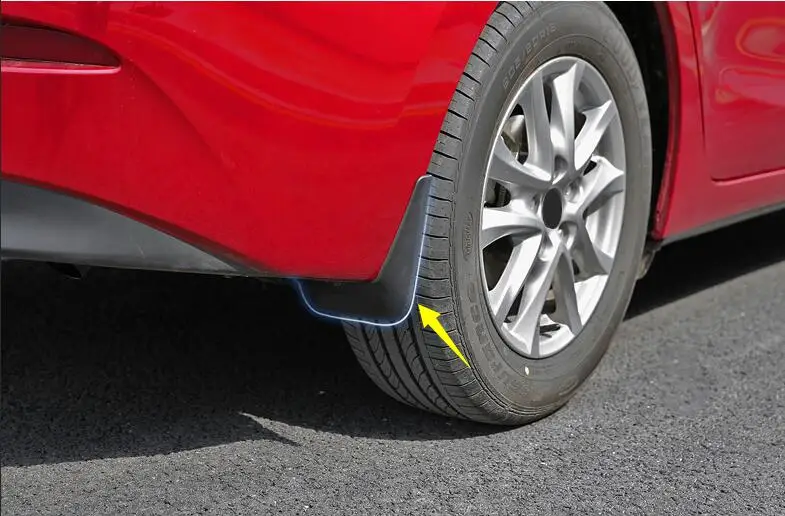 14-18 для Mazda 3 AXELA специальные мягкие пластиковые аксессуары для украшения крыла