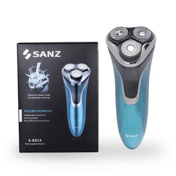 

Wet Dry Electric Shaver Razor Facial Trimmer for Men Beard Shaving Machine USB Rechargeable Grooming Kit