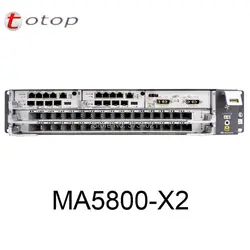 Huawei GPON OLT MA5800-X2 OLT с 2 * MPSC плата управления + 1 * PISA плата питания + 2 * GPHF сервисная плата 16 порт C +