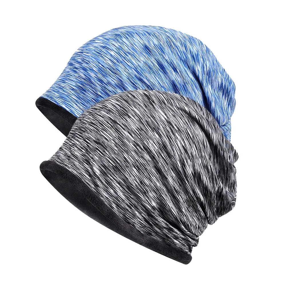 [AETRENDS] Зимние шапки для мужчин и женщин, шапочки, шапки s, Мешковатые шапочки, мужская спортивная шапка Skullies, женская шапка, Touca Z-6622 - Цвет: Gray and Blue