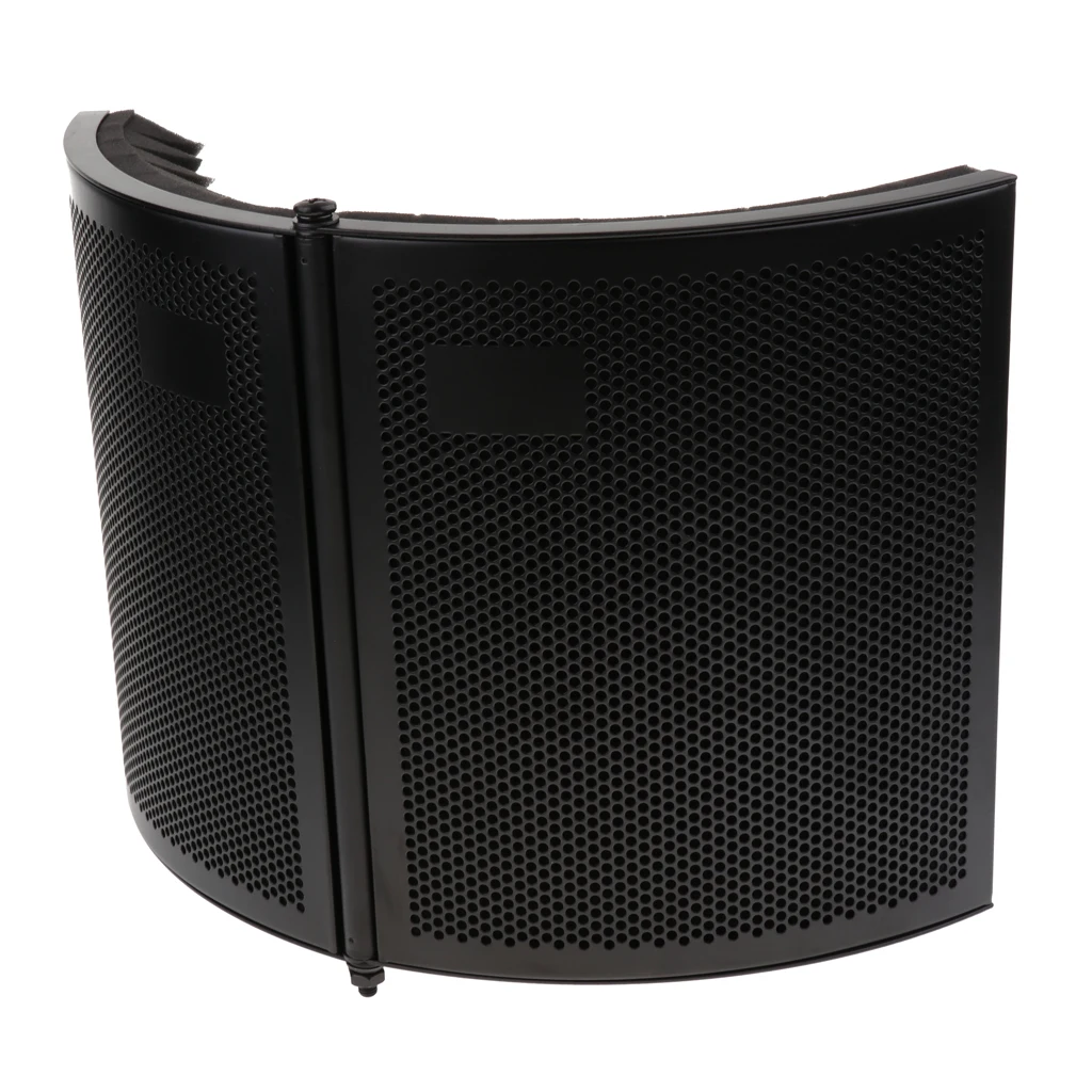 

Compact Microphone Isolation Shield Absorber Filter with Lightweight Aluminum Panel 30x34cm