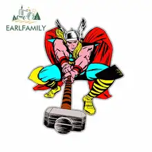 EARLFAMILY 13cm x 10.8cm for Thor Comics Kids Cartoon Funny Car Stickers JDM Vinyl Wrap Bumper Trunk Truck Graphics Accessories EARLFAMILY 13cm x 10.8cm for Thor Comics Kids Cartoon Funny Car Stickers JDM Vinyl Wrap Bumper Trunk Truck Graphics Accessories