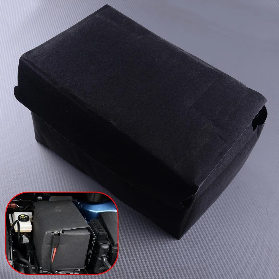 

Battery Protective Case Freeze Cover Insulating Jacket Cotton Box Heat Thermo Cloth fit for VW Passat Golf Jetta A3 Leon Beetle