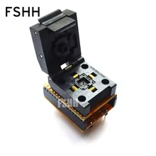 SA686  Programmer adapter  WSON32 to DIP32 socket DFN32 QFN32 MLF32 Pitch=0.5mm Size=5mmX5mm