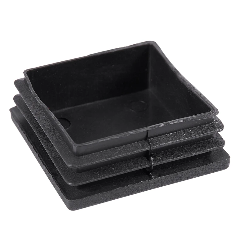 HOT-50mm x 50 мм пластиковые квадратные заглушки крышки трубы вставки 12 шт