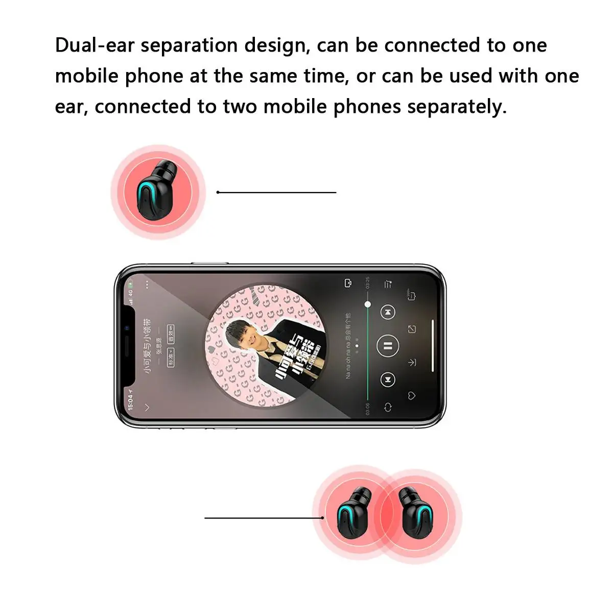 Светодиодный дисплей питания TWS bluetooth наушники IPX5 Водонепроницаемый bluetooth 5,0 гарнитура с двумя ушами hd Функция шумоподавления эргономичный дизайн