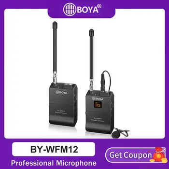 ボヤ BY-WFM12 ワイヤレスマイク vhfmic システム iphone ソニー一眼レフビデオカメラオーディオレコーダー pk WM4 BY-WM4