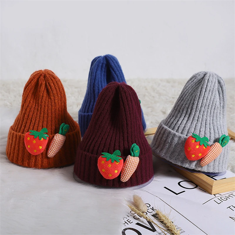 14 видов цветов Beanie hat Baby зимняя шапка для девочки шапка, шапки-бини вязаная шапочка для малыша шапка для мальчиков и девочек, Повседневное однотонные Цвет
