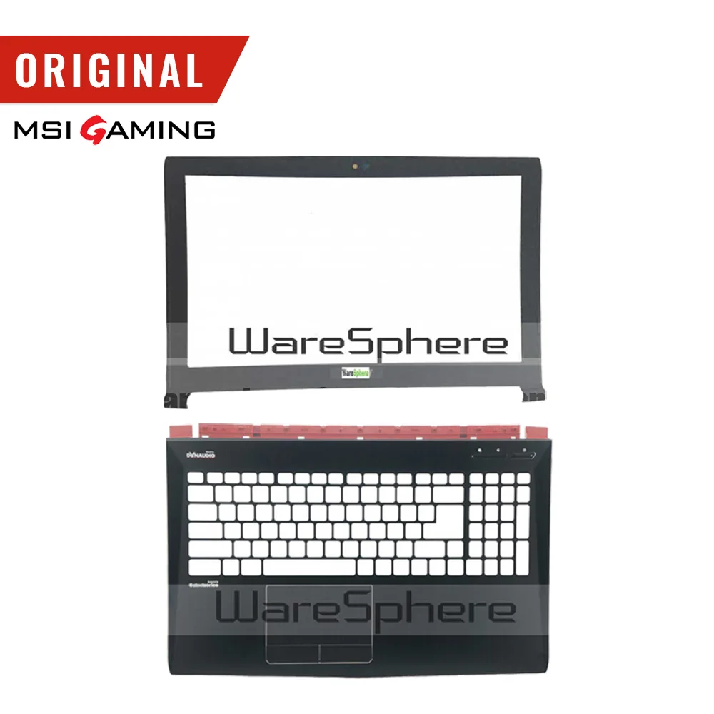 Для MSI GE62 GE62MVR GE62VR MS-16J1 MS-16J2 MS-16J3 3076J1A212Y31 задняя крышка верхней панели крышки Нижняя крышка клавиатуры Черный - Цвет: B and C shell