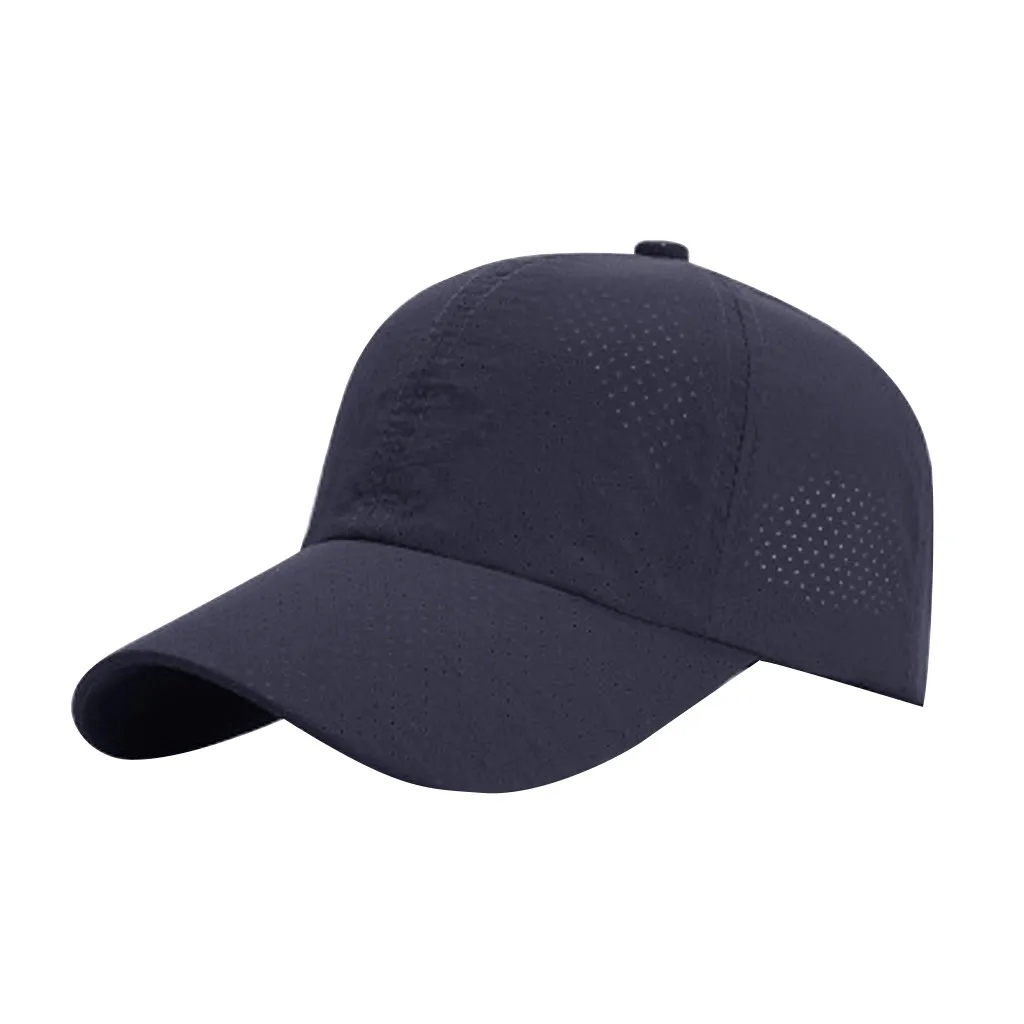 Snapback быстросохнущая сетчатая бейсболка, Кепка От Солнца, дышащие шляпы