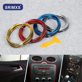 

Car Styling Interior Exterior Decoration Strips Stickers Moulding Trim Universal For Auto Accessories
