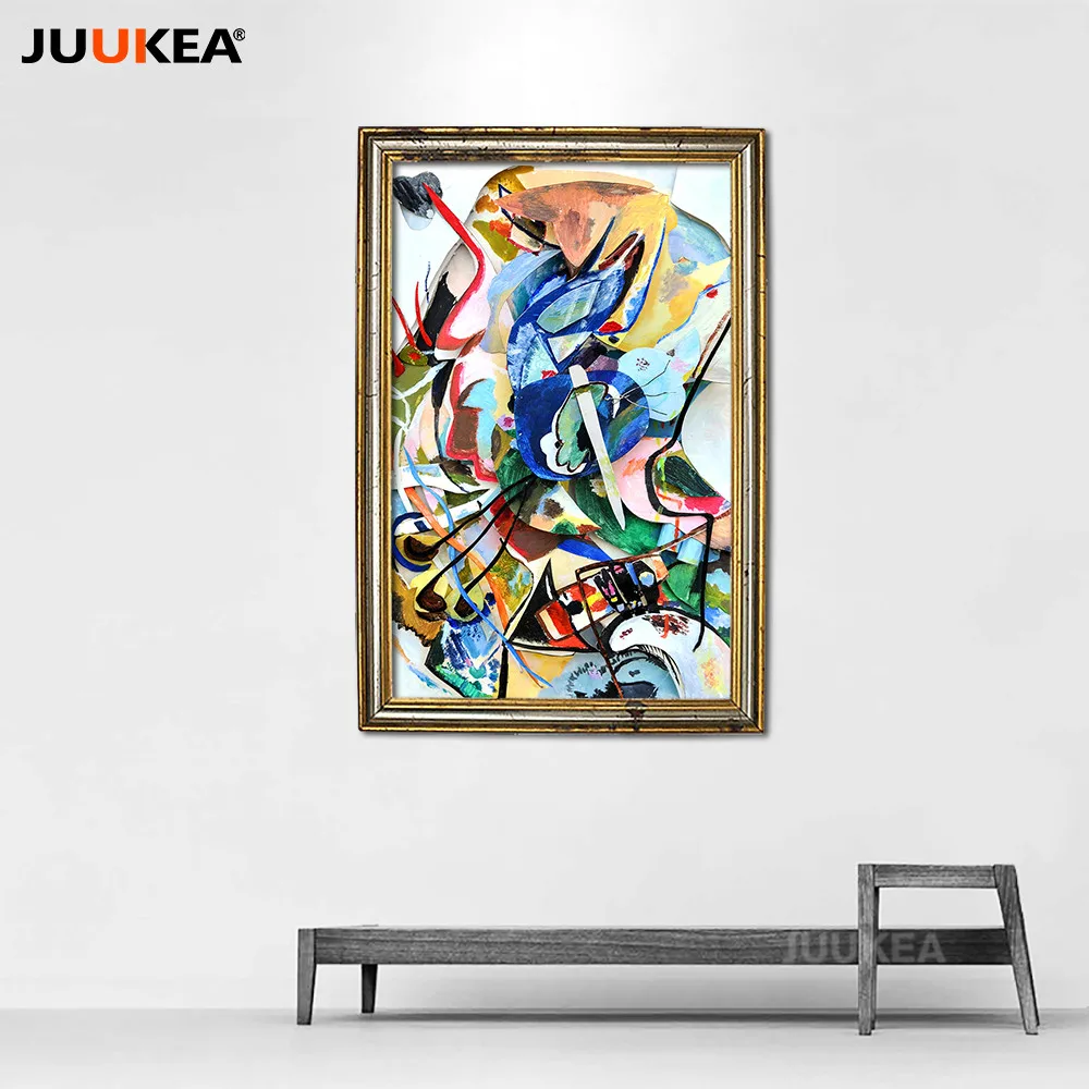 Холст Художественная печать постер Wassily Kandinsky геометрическое абстрактное