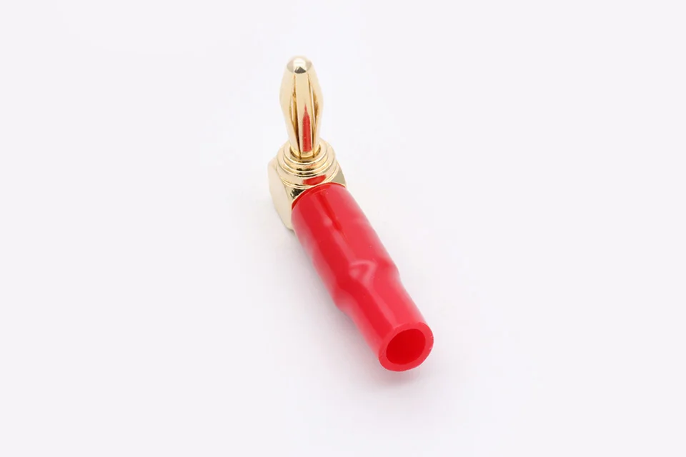Screw, Banhado a ouro Bend, 90 graus