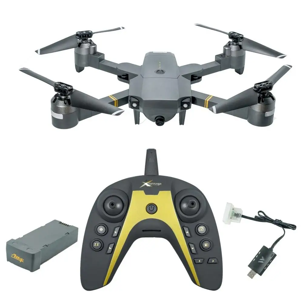 XT-1 RC wifi 2,4 Ghz FPV 720P HD камера складной rc Квадрокоптер с гравитационной индукцией фиксированная высота VR режим передача в реальном времени - Цвет: 1080P