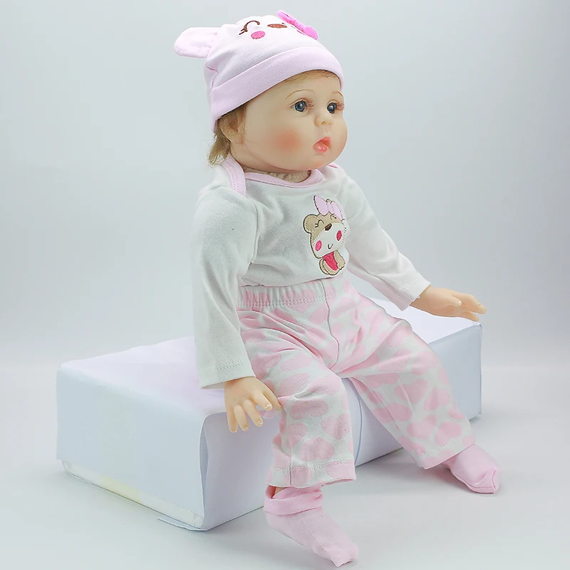 2" reborn baby Мягкая кукла из силикона модный подарок ребенку куклы игрушки brinquedos bonecas menina