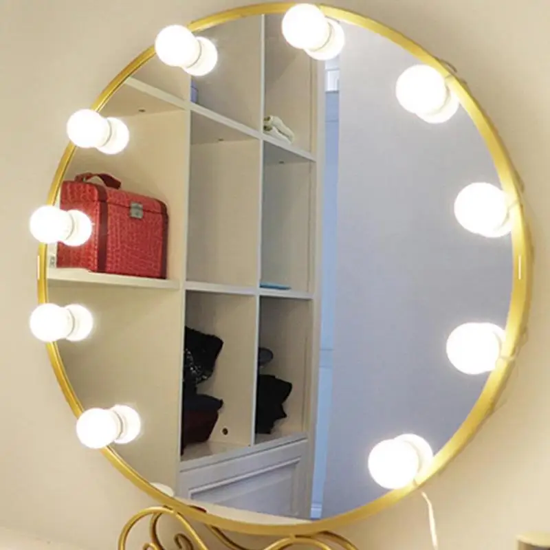 vintage dressing table mirror with lights