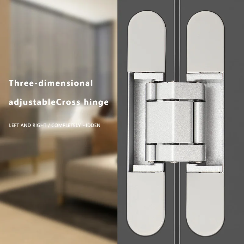 TOPKONRR Hinged Door Hinged Furniture Fittings Hidden Wooden Door Folding Adjustable Hidden Form Bearing Capacity Of40 80Kg Door Hinges