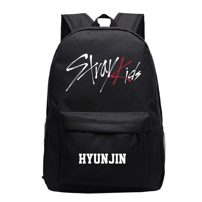 7 Kpop Stray Kids рюкзак туристический рюкзак школьные книжные сумки для подростков девочек мальчиков девочек мужчин ноутбук рюкзак повседневный рюкзак - Цвет: 7