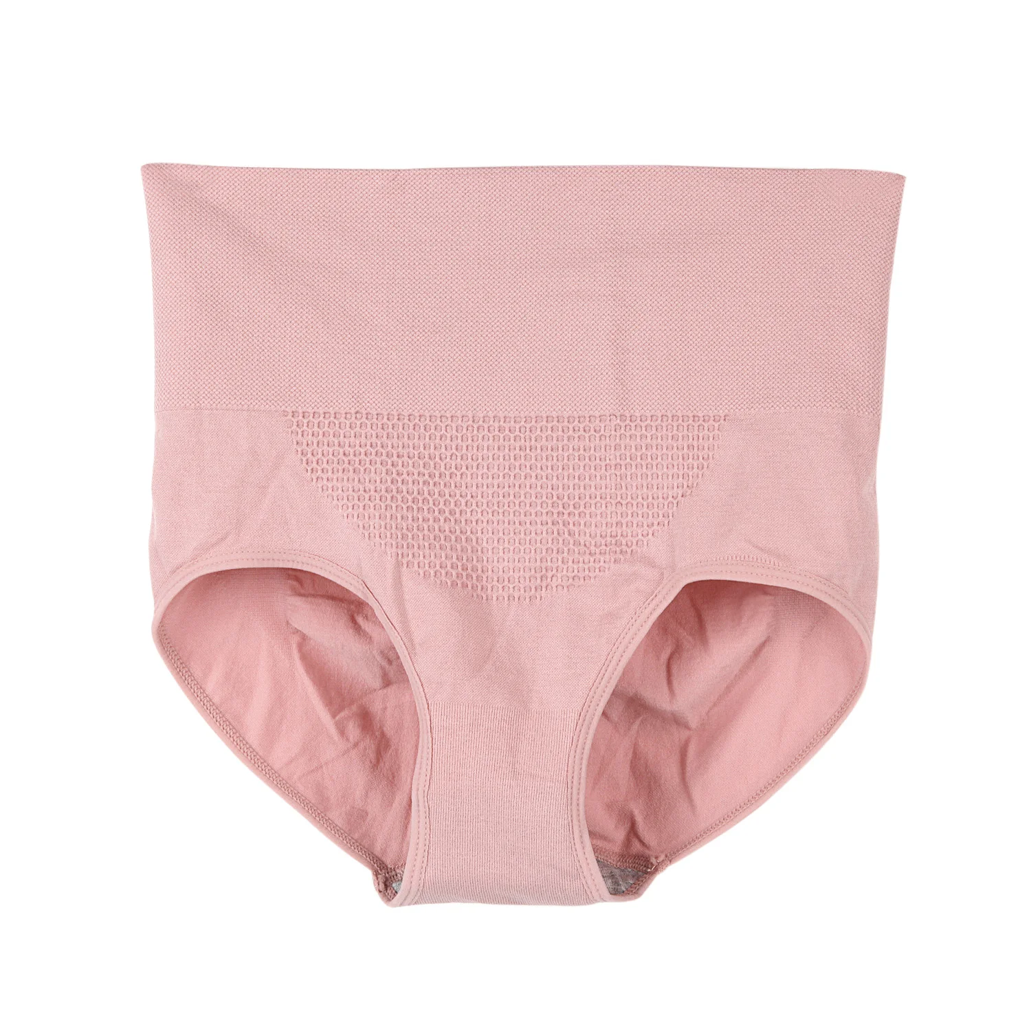 High Waist Pink Новые 3D соты высокой талией женское нижнее белье сексуальные трусики из хлопка с кружевами бесшовное корректирующее белье трусы для женщин Seluar Dalam - Цвет: High Waist Pink