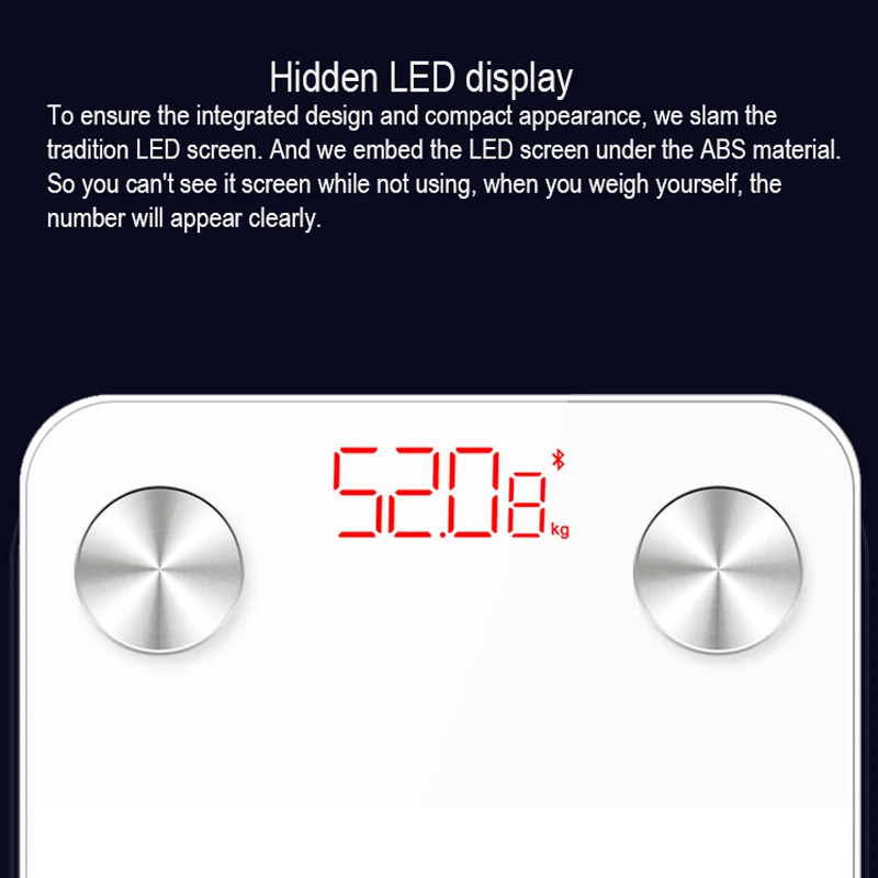 Цифровые весы для ванной электронные измерения веса тела индекса массы жира