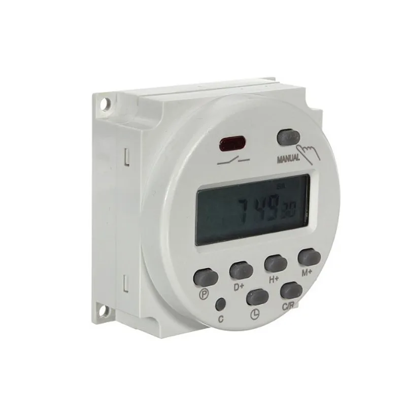 AC 220V 16A время цифровой ЖК-контроль мощности программируемое переключающее реле таймера цифровой таймер