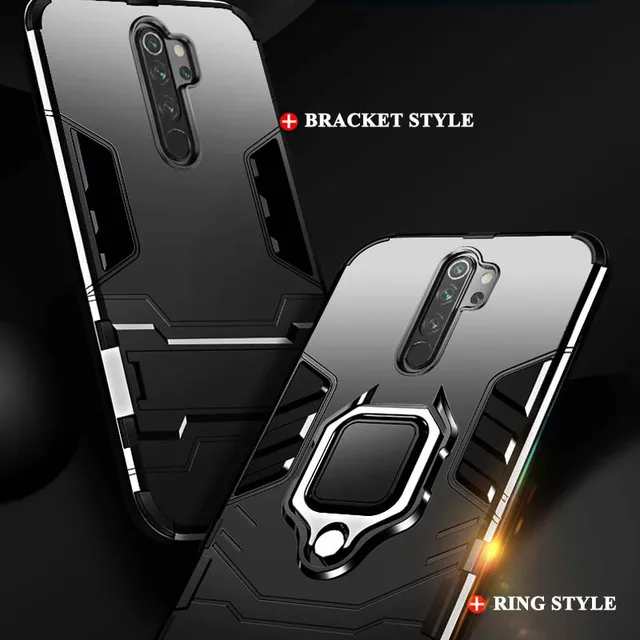 Pancerz dla Redmi Note 8 9 10 Pro Max 8A 8T 9A 9C 9S 10S obudowa telefonu dla Xiaomi Mi 10 Lite 10T POCO X3 NFC M3 F3 F2 Pro F1 6