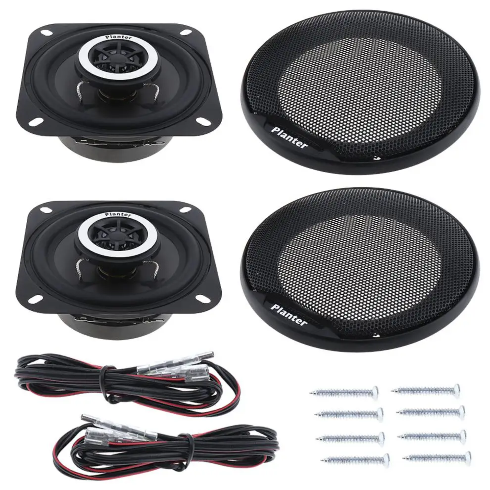 TS-A1042R, 2 шт., 4 дюйма, 280 Вт, автомобильный HiFi коаксиальный динамик, автомобильная дверь, авто аудио, стерео, полный диапазон частот, динамик s для автомобилей