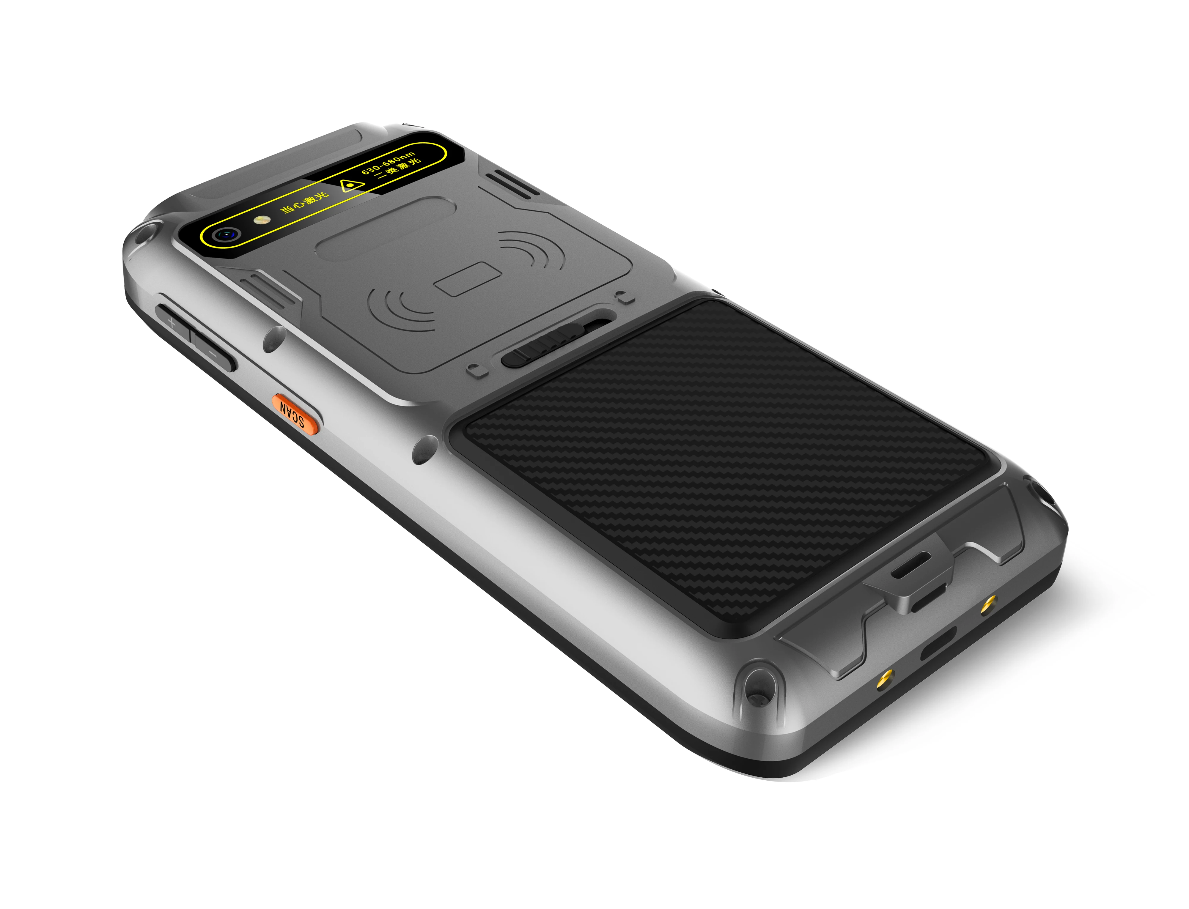 CARIBE 5,5 дюймов портативный КПК сборщик данных 1D/2D gps RFID КПК Android 8,1 телефон сканер штрих-кода