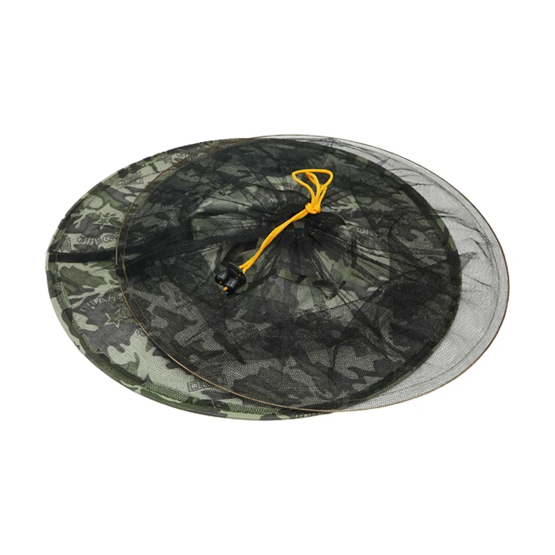 Camo Beekeeping Hat Head Face Protection Veil Mask Hat Bee Bug Insect Anti-mosquito Safety Prevention Head Net