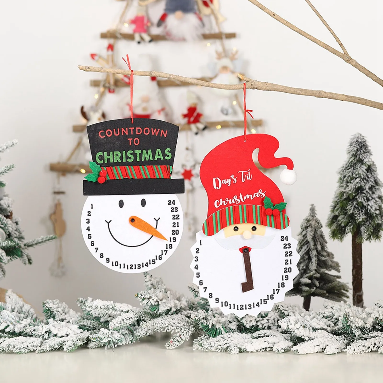 Countdown To Christmas 2022 Images Snowman Santa Claus Countdown To Christmas Calendar New Pendant Decor  Christmas Decorations 2022 Year Year's Ornaments Eve Home|Pendant & Drop  Ornaments| - Aliexpress