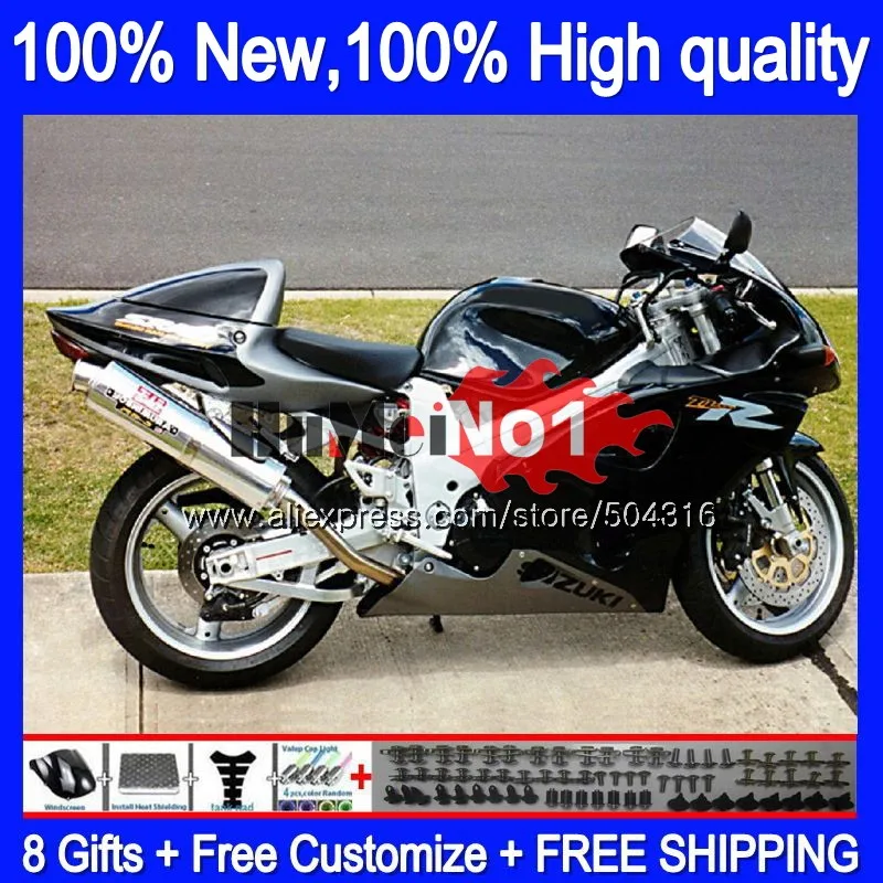 Корпус для SUZUKI TL1000R SRAD 1998 1999 2000 2001 2002 2003 25MC. 74 черный глянец TL1000 TL 1000 R 1000R 98 99 00 01 02 03 обтекатель