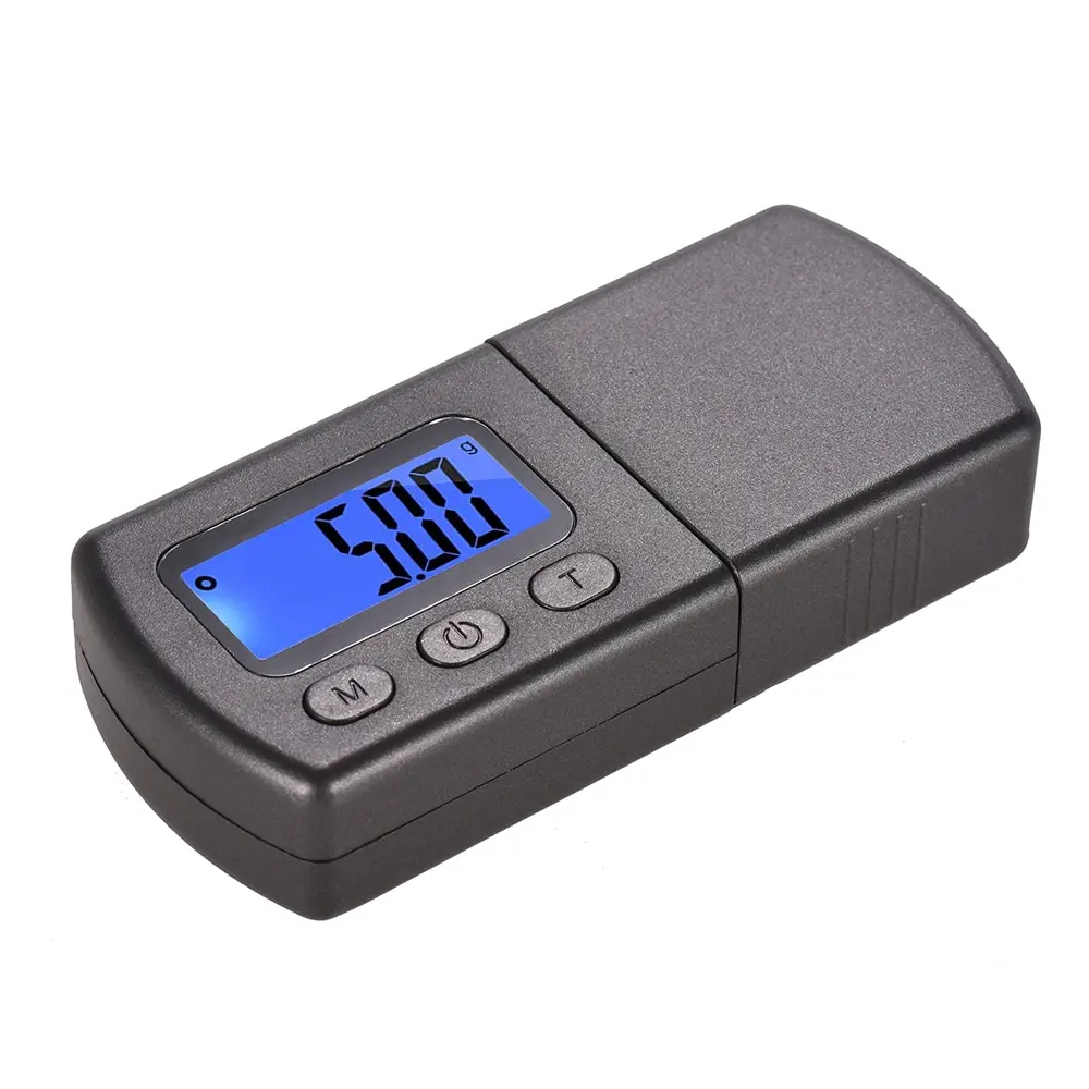 Мини проигрыватель Phono LP Stylus Force Scale Gauge точность ЖК-дисплей с одной сумкой для хранения веса 5 г