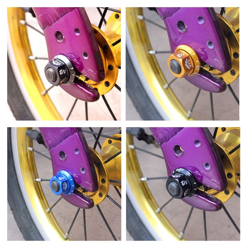 Bicycle Hub Nut Flower Drum Nut M10 Flange Front wheel rear wheel Screw cap Aluminum Alloy Nut For Child Balance Bike MTB Road Bicycle Hub Nut Flower Drum Nut M10 Flange Front wheel rear wheel Screw cap Aluminum Alloy Nut For Child Balance Bike MTB Road